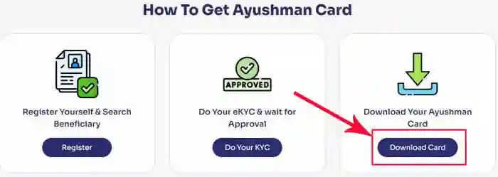 download your ayushman card