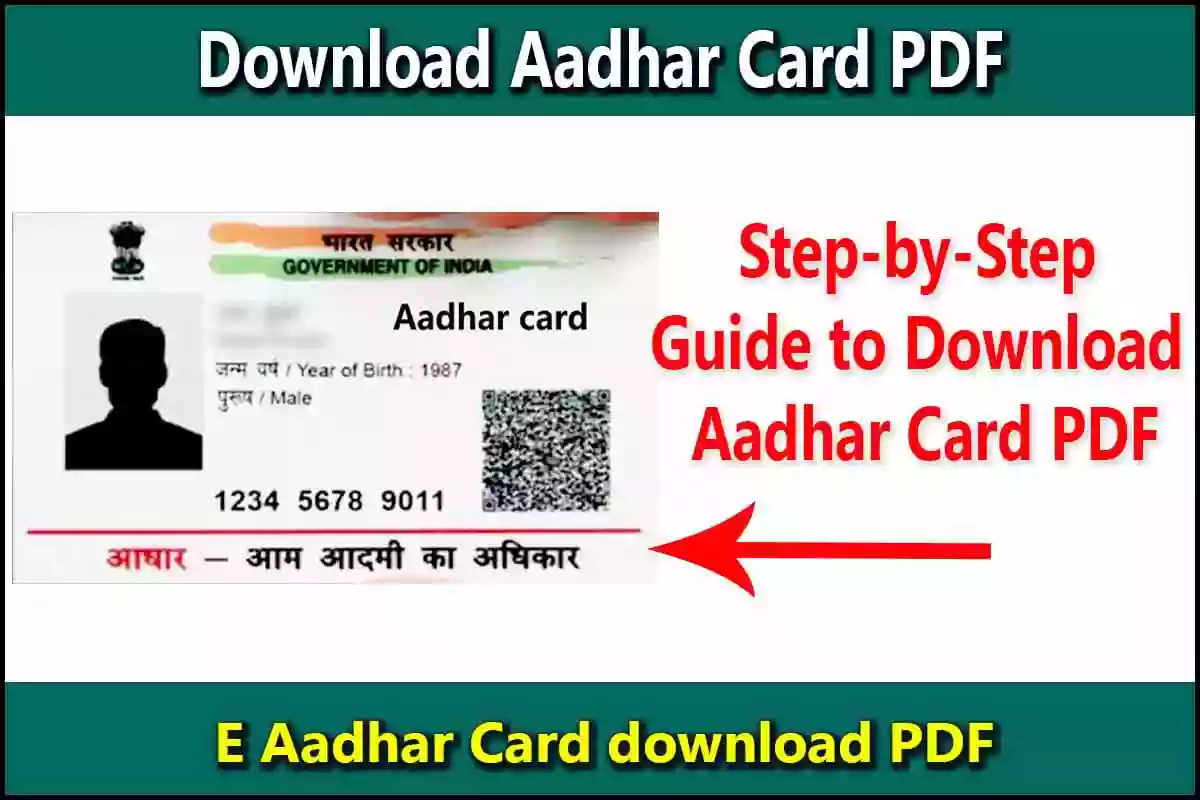 Download Aadhar Card PDF