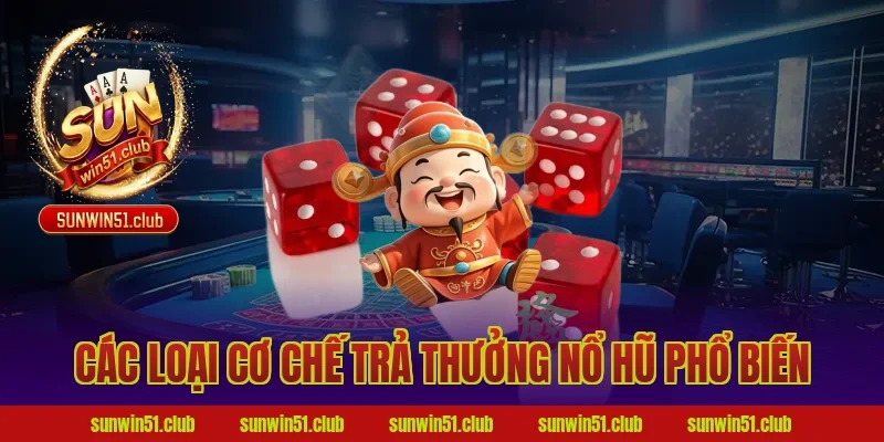 Các loại cơ chế trả thưởng nổ hũ phổ biến