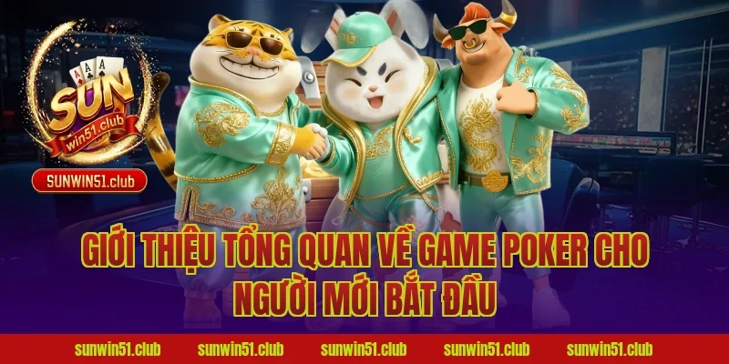Giới thiệu tổng quan về game poker cho người mới bắt đầu