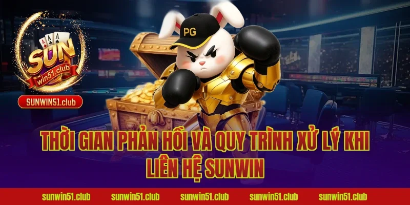 Thời gian phản hồi và quy trình xử lý khi liên hệ Sunwin